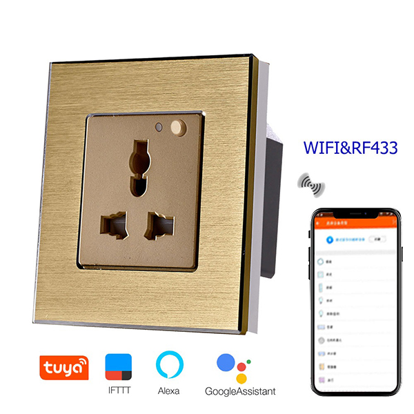 Tomada de interruptor de parede Wifi inteligente