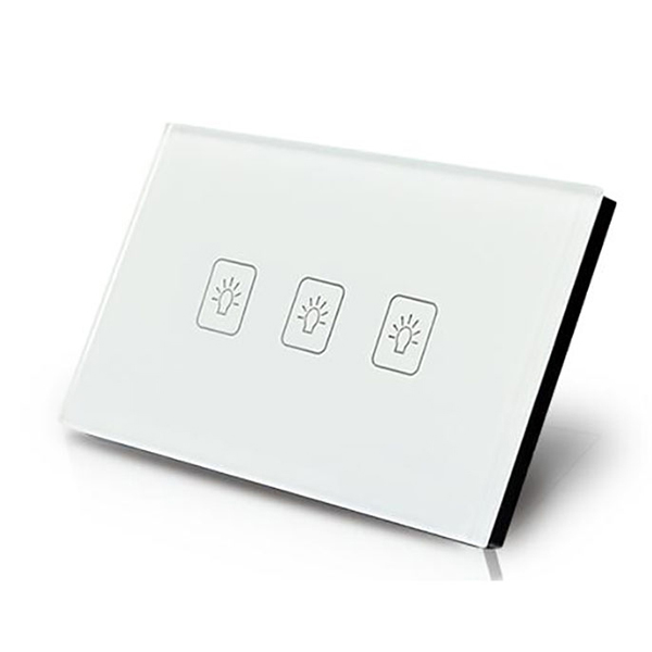 Interruptor de luz de toque de parede Wifi inteligente