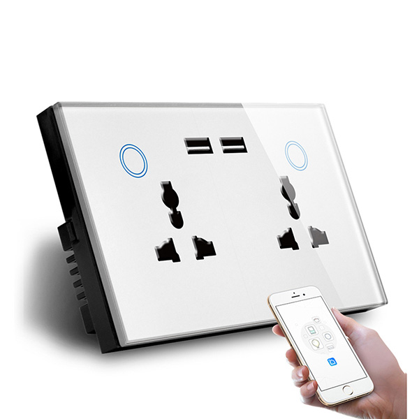 Tomada de parede inteligente Wi-Fi